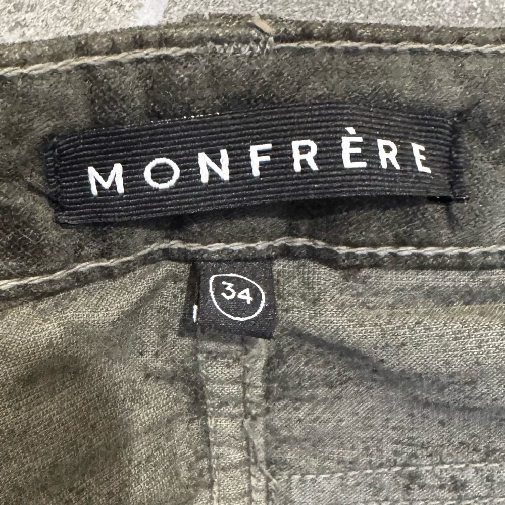 MONFRÈRE Brando Needle Cord Pants Olive Green (Size 34) - Picture 6 of 6